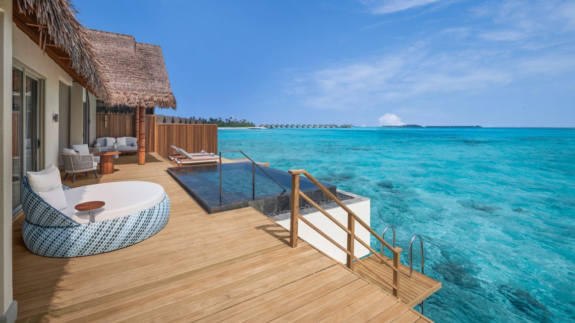One-Bedroom Overwater Pool Villa at JW Marriott Maldives Kaafu Atoll Island Resort thumbnail 4